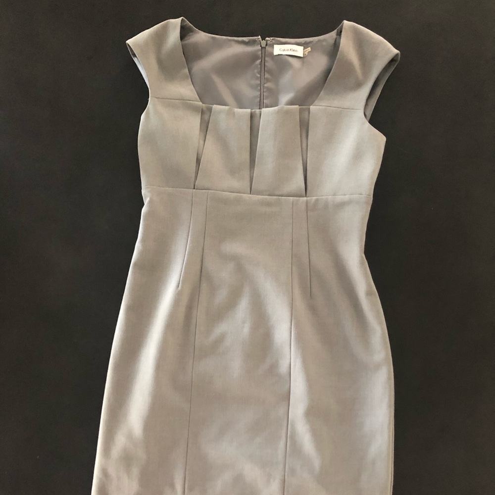 Calvin Klein Crewneck Sheath Dress
